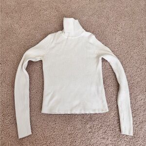 Zara Cream Turtleneck Sweater